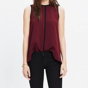 Madewell Crepe Canal Tank Top